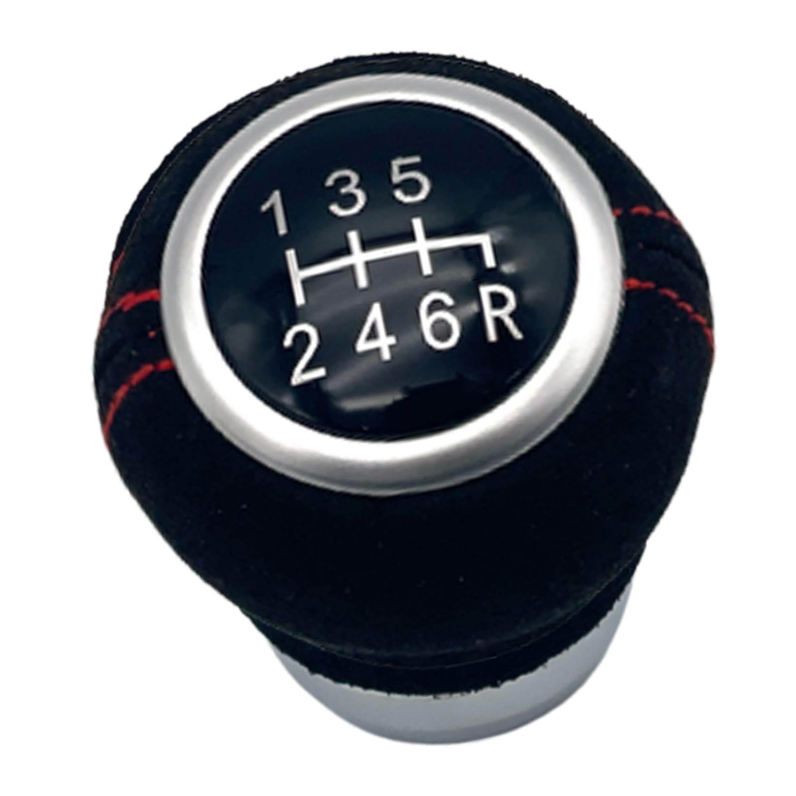 

TIGRE BLANC Shift Knob, Suede Style, Alcantara Style, MT, 6-Speed, M12, For Automobiles, Gear чорний
