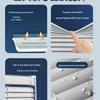 Venetian Roller Blinds - Blackout Shading for Bathroom, Toilet, Office, and Kitchen Windows, No Drilling Required