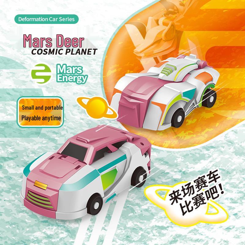 Silverwing Dragon Two-in-One Magnetic Transforming Toy Car