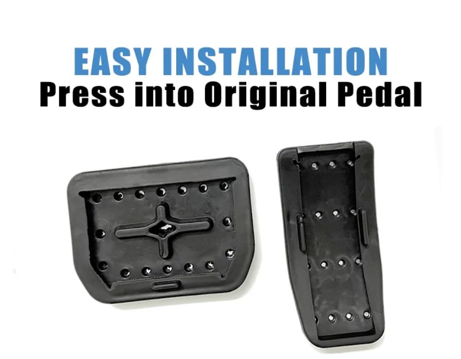 Car Pedal Pad Cover for Tesla Model Y 2021-2023 Model 3 Highland 2024 Aluminum