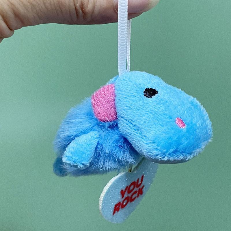 Cartoon Panda Easter Animal Plush Toys Heart Style Pendant Decorations Gift