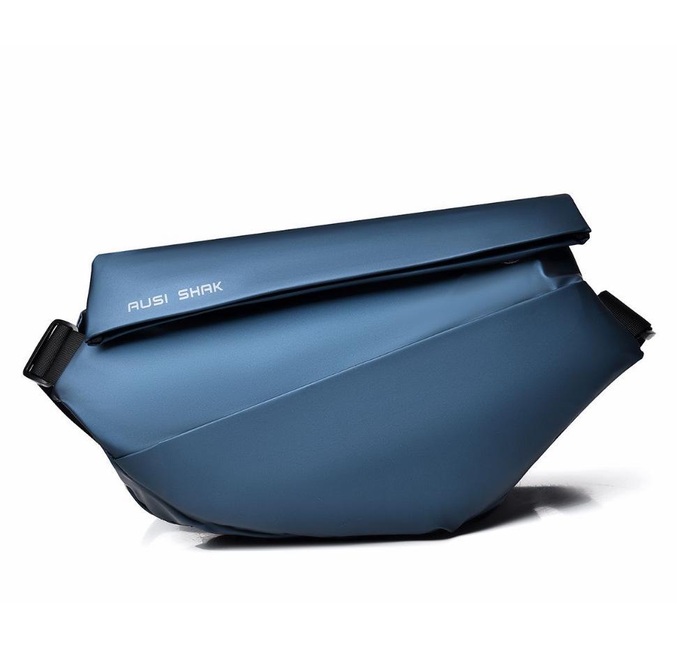 Trendy Men's Waterproof Commuting & Cycling Chest Bag with Large Capacity