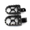 Motorcycle Footpegs Footrests Yamaha VMAX 1200 1700 XJR1200 XJ1300 Aftermarket Front Rear Pegs Black