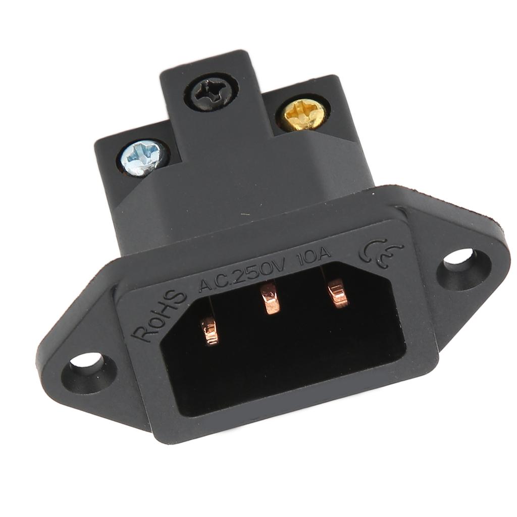 Monosaudio IB70(C) Pure Copper IEC Female Power Socket Panel Mount Plug Power Connector Tailstock 100‑250V