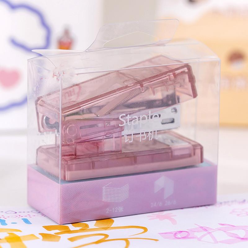Ministiftesett for barn Gjennomsiktig testpapirbindemiddel Stiftestifter for studentkontor/skolebindingsutstyr