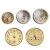 Premium Metal Barometer Weather Stations Humidity Thermometers for Measuring Pressure Vintage Home Office Decors 4Size