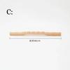 Natural Beech Wooden Neck Shoulder Back Massager Scrape Wood Guasha Stick for Massage Gouache Therapy SPA Beauty Salon Health