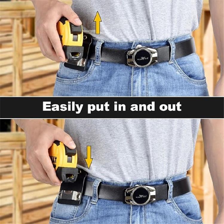 Heavy Duty Magnetic Tool Hook Multifunctional Tool Hanger for Secure Hanging of Tape Measure and Tool