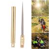 Titanium Alloy Reusable Toothpick Waterproof Portable Toothpicks Storage Holder