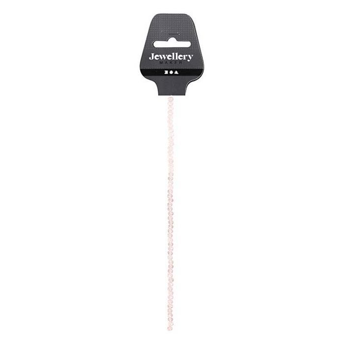 Beads - Creotime - Round - 4 Mm - Pink - 45 Pieces