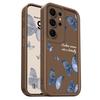 Flying Butterflies Phone Case For Samsung Galaxy S26 S25 S24 FE Plus Ultra 5G Staircase Soft Cover