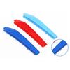 Fit 17-20 BMW5 G30/G31 M-SPORT Design 3-Color Kidney Grille Clip Stripe with 9 Slats