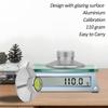 Preffair Disc Record Turntable LP Vinyl Vibration Turntable Stabilizer Stabilizer, Weight, Clamp, Damper, (110g, Silver)