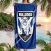 Canterbury-Bankstown Bulldogs Mode Strandtuch Tragbar Weich Schnelltrocknend Handtuch Für Schwimmen Camping Urlaub