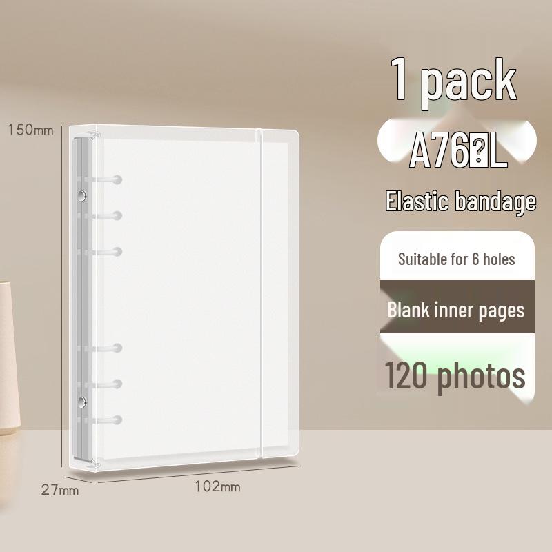 B5 Loose-leaf Binder Notebook with Detachable Coil and Notepaper for Students (A4/A5)