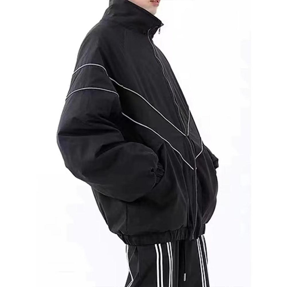 Retro Casual Sport Jackets for Men Women Spring Autumn Outdoor Jacket Harajuku Hip Hop Oversized Jacket