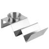 Stainless Steel Taco Holder Pancake Stand Rack with Sauce Cup Home Kitchen Restaurant Buffet Tools