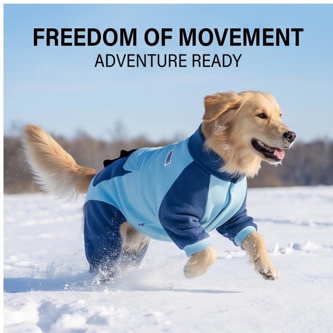 Warmes Vierbeiner Hund Winter Sweatshirt Dicke Kältefeste Kleidung für Große Mittlere Hunde Tägliche Outdoor Herbst Winter Kleidung