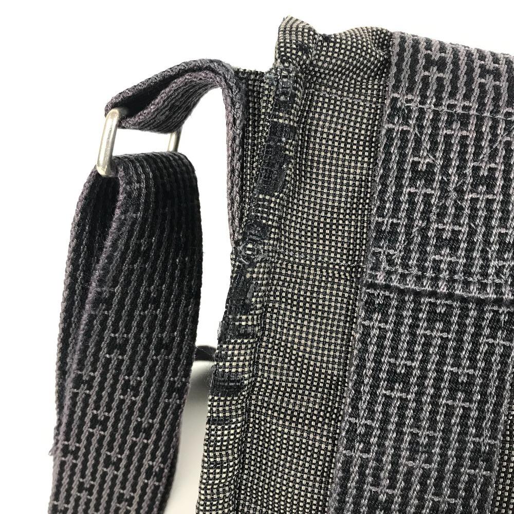 HERMES Her Line Basas PM Messenger Bag Shoulder Bag polyamide / polyester gray