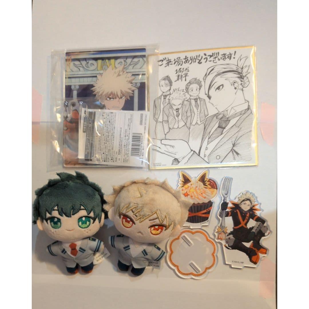 Used My Hero Academia Plush Acrylic Stand Set