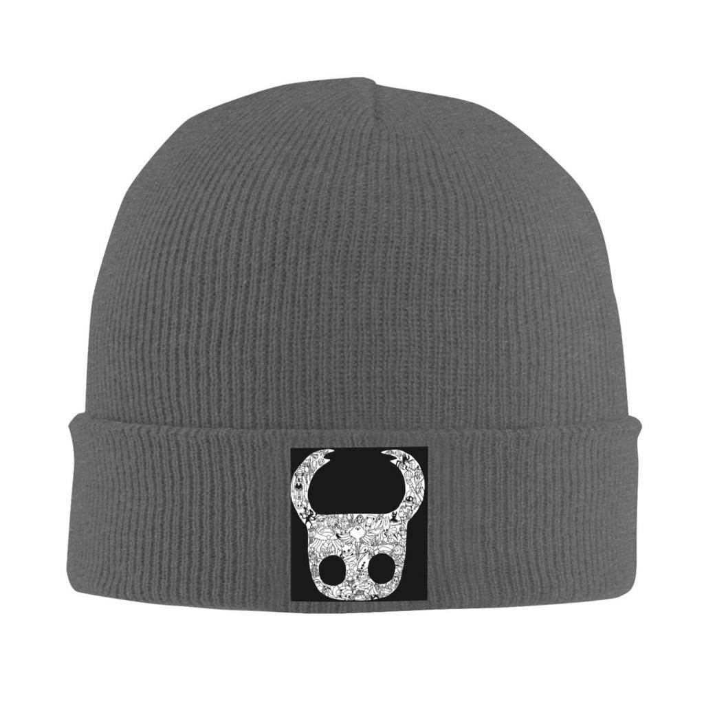 The Hollow Skull Video Game Warm Knitted Cap Hip Hop Bonnet Hat Autumn Winter Outdoor Beanies Hats for Unisex Adult