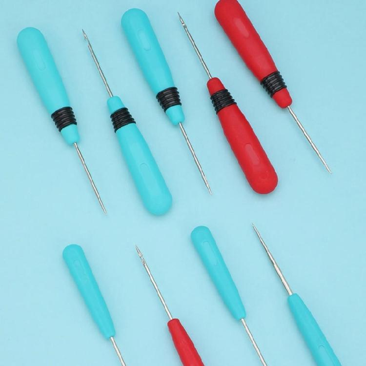 4 Pcs Stitcher Sewing Awl Leather Tool Cone Needle Shoe Repair Needle Tool Handmade Leather Tool