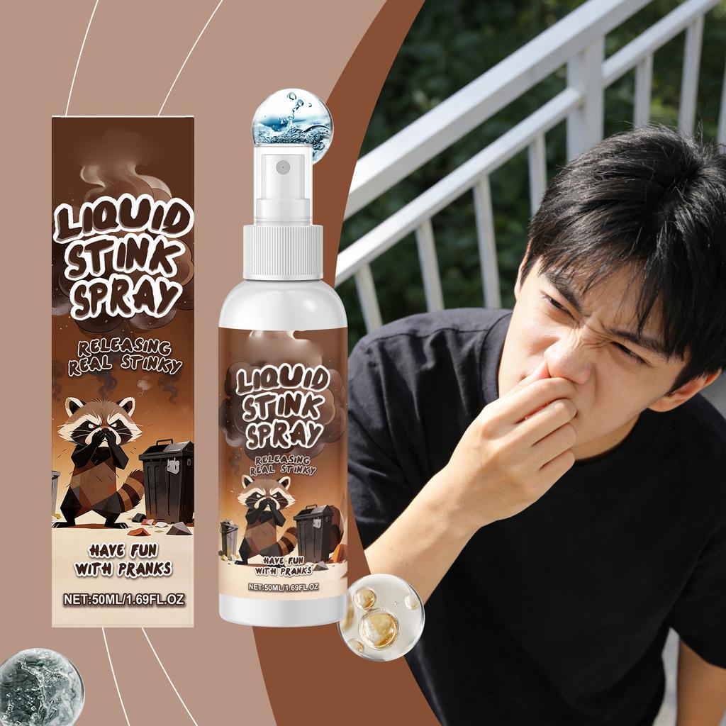 50ML Novelties Liquid Fart Gag Prank Joke Spray Can Stink Bomb Smelly Stinky Gas