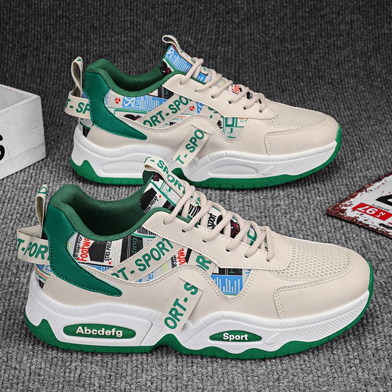 Domestic Joint High-top New Autumn and Winter Sports and Leisure Dad Trendy Shoes with Velvet Cotton Shoes