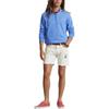 Polo Ralph Lauren Ss24 Solid Color Logo Embroidered Half-Zip Long Sleeve Sweatshirt Men sweatshirt Blue MNPOKNI16823475-400