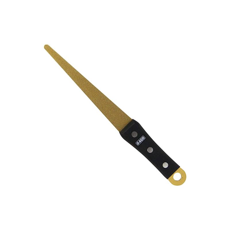 E-Value Titanium Diamond Sharpener, Slim Type, #400/1000, for Knife Care