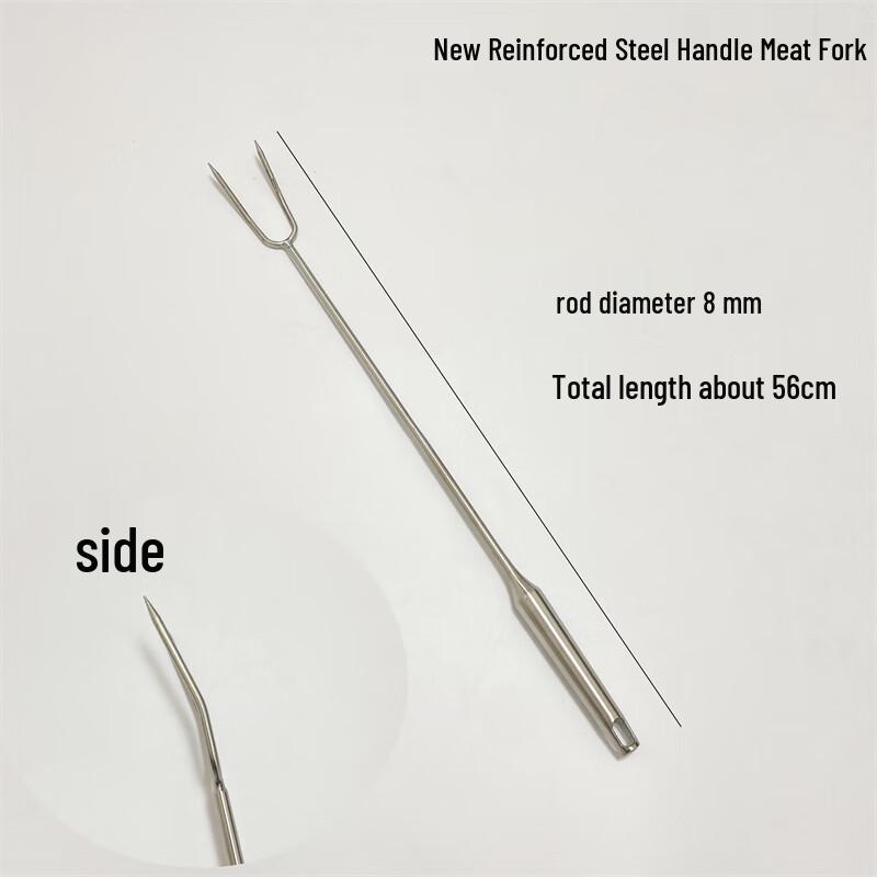 Long Handle Stainless Steel Meat Hook and Fork Set