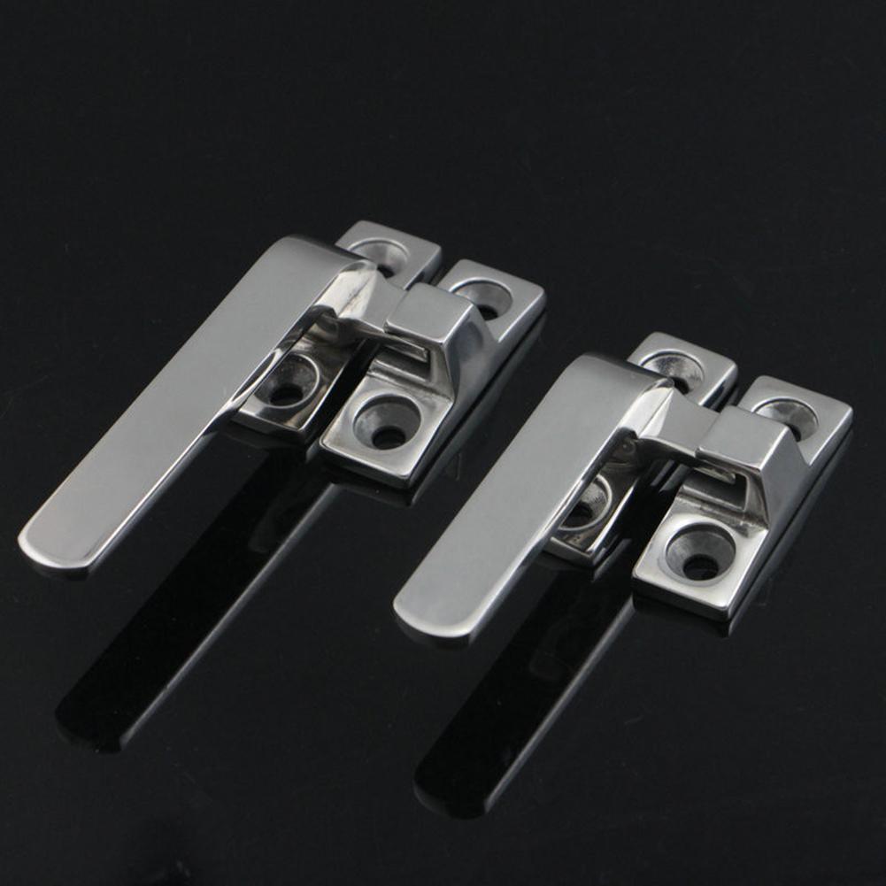 Universal Window Handle Lock 304 Stainless Steel Handle Lock Casement Shutter Knob Buckle Window Door Security Hardware