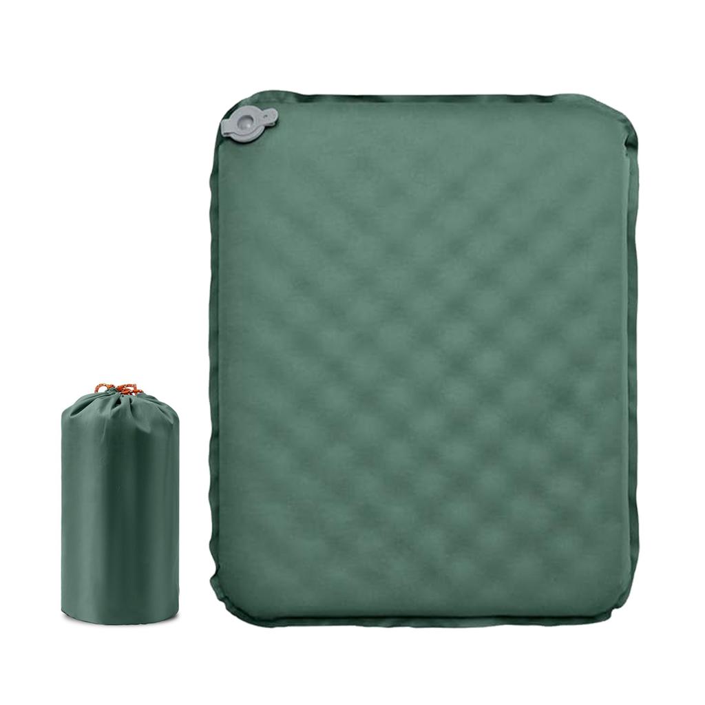 Tragbares selbstaufblasendes Sitzkissen 5 Sekunden automatische Aufblähung Campingmatte mit   Leichtes Reisekissen für Outdoor-Wandern Sport   Ch