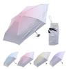 CAPASTEC Folding Rain Sun Super UV 5 Round Handle Umbrella, Umbrella, Umbrella, Lightweight, Men's & Women's, Water-Repellent, Durable, Heat-Blocking,