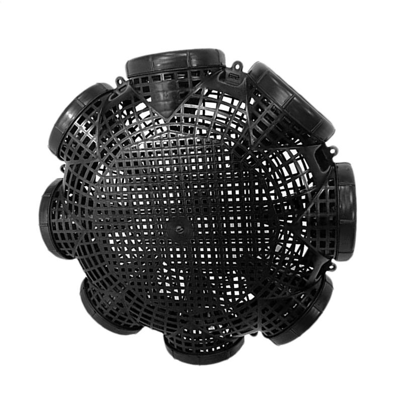 3/6/8 Holes Catch Loach Lobster Mixed Fish Crayfish Catcher Outdoor Fishing Net Cage Plastic Shrimp Trap Cage Easy to Install