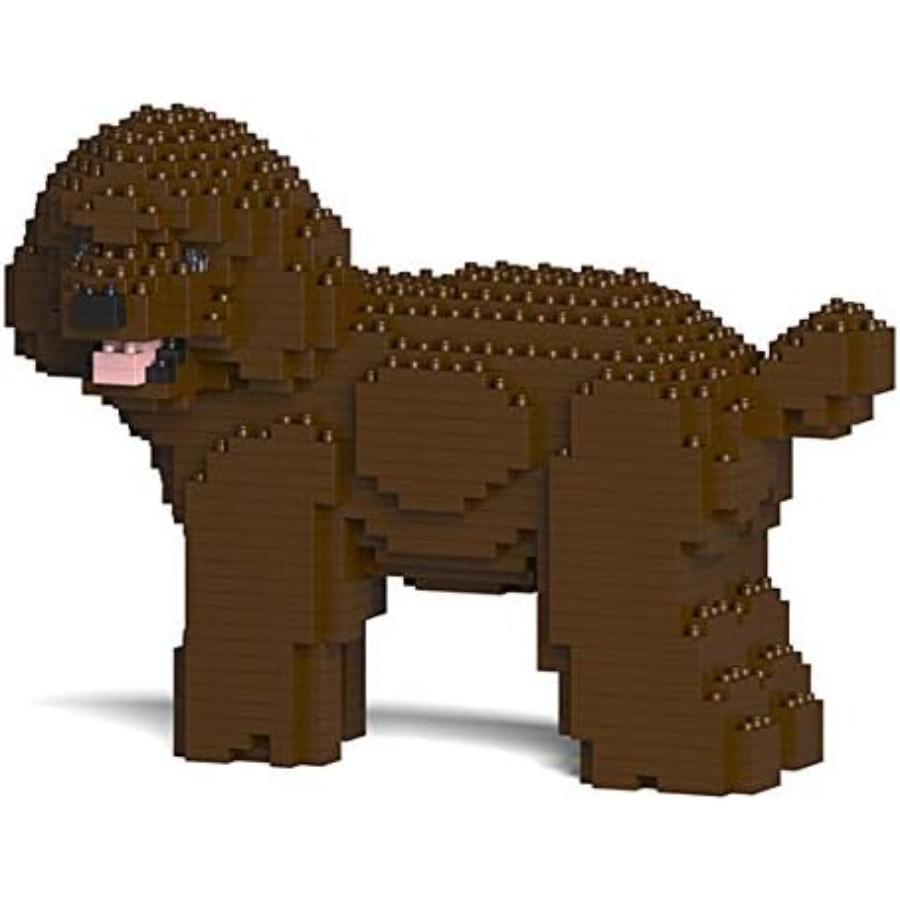 JEKCA Toy Poodle 05SM05 Plastic Building Blocks for Dogs Ideal Educational STEM Toy for Ages 14+ Interactive Pet Training and C