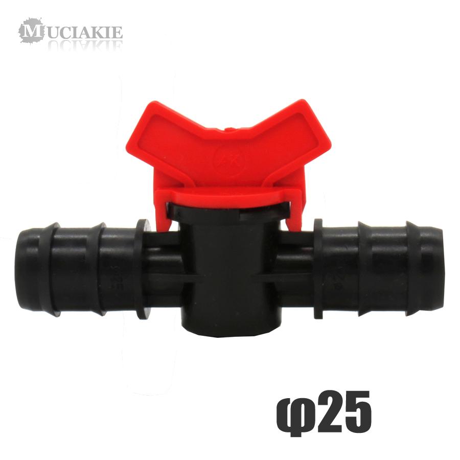 

1 шт. 25 мм равноправный переключатель клапанный соединитель для садового орошения садовый кран зазубренный двухходовой соединительный адаптер шланговый кран