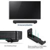  Home Entertainment Soundbar Wall Bracket Adjustable Depth Speaker Mount Holder Sturdy Support Shelf with Screws