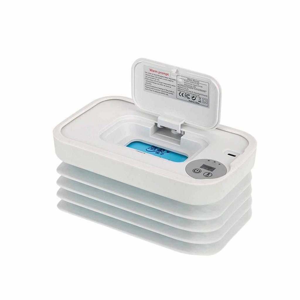 Baby Wipe Warmer Diaper Wipe Dispenser For Heating, Nursery, Road Trips, Camping, Versatile Business Care