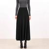 Warm Pleated A-line Knit Skirt - Winter Versatile Commute
