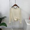 C S In The Room Modal fleeCe Long Sleeve BoaT neCk T ShirT 5 Color