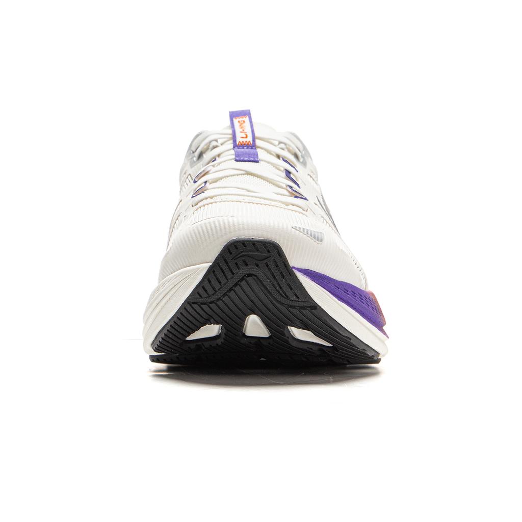 New LINING Leisurely Running Shoes Men's Low Top Mist White ARSV027-2