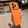 Fine hole liquid silicone is suitable for Apple 17PROMAX integrated button mobile phone case iPhone16 solid color protective case.