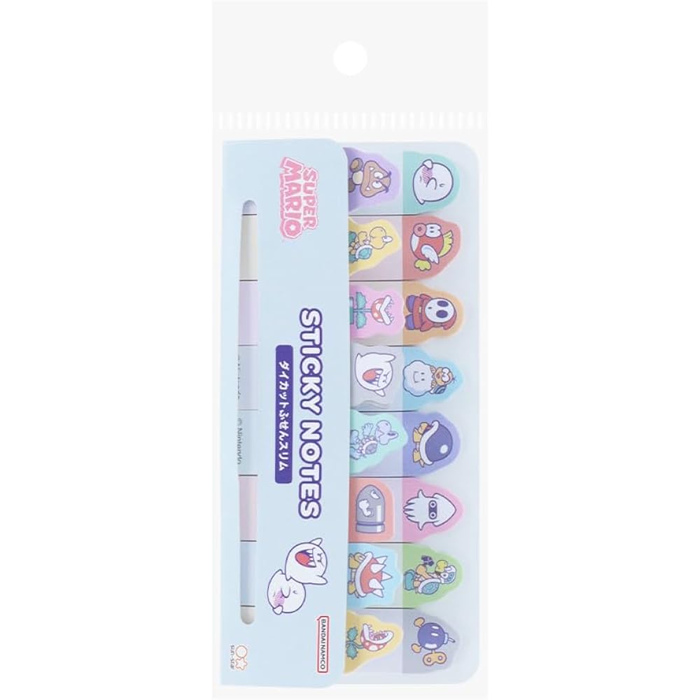 Sun-Star Stationery (Sun-Star Stationery) Super Mario Sticky Note Die-cut Enemy S2847329
