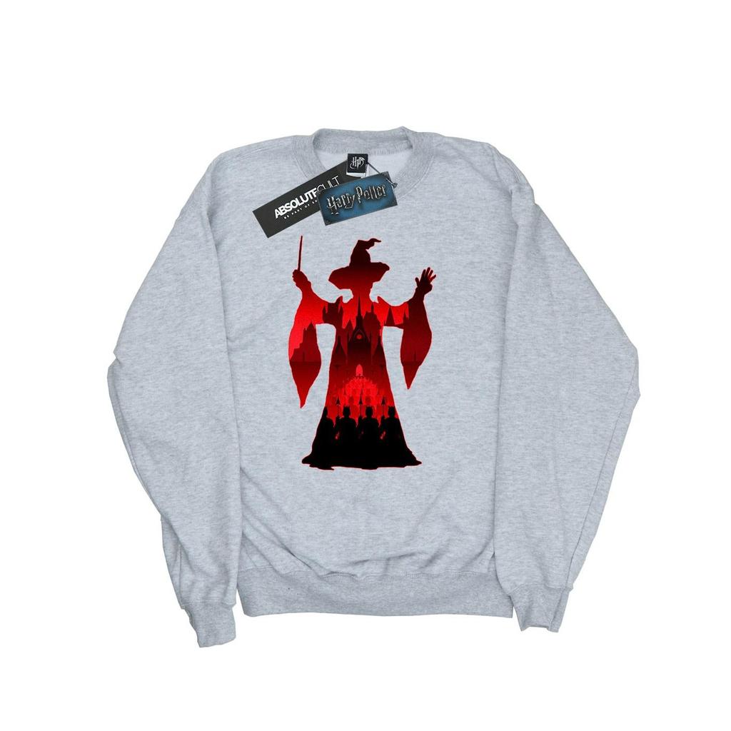 HARRY POTTER Womens/Ladies Minerva McGonagall Silhouette Sweatshirt