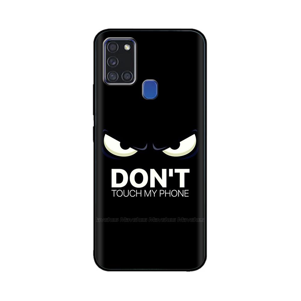 For Samsung A21S Case Silicone Back Protector Phone Soft TPU Bumper Case On For Samsung Galaxy A21s GalaxyA21s A 21s A217 Cover