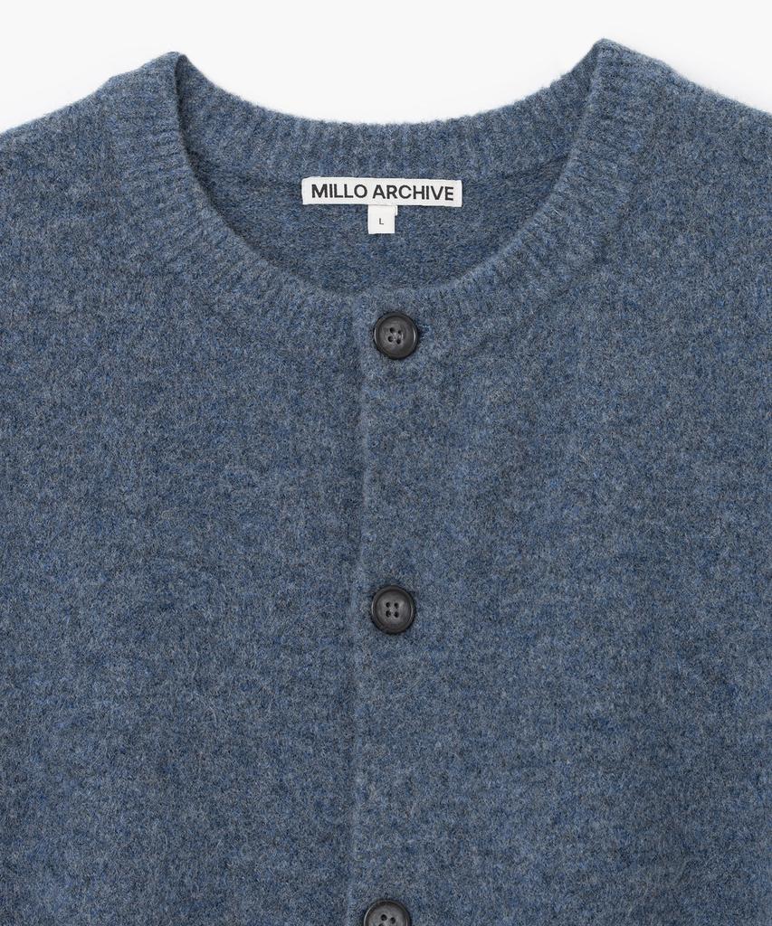 Millo Archive Crop Move Cardigan [Indigo Blue]