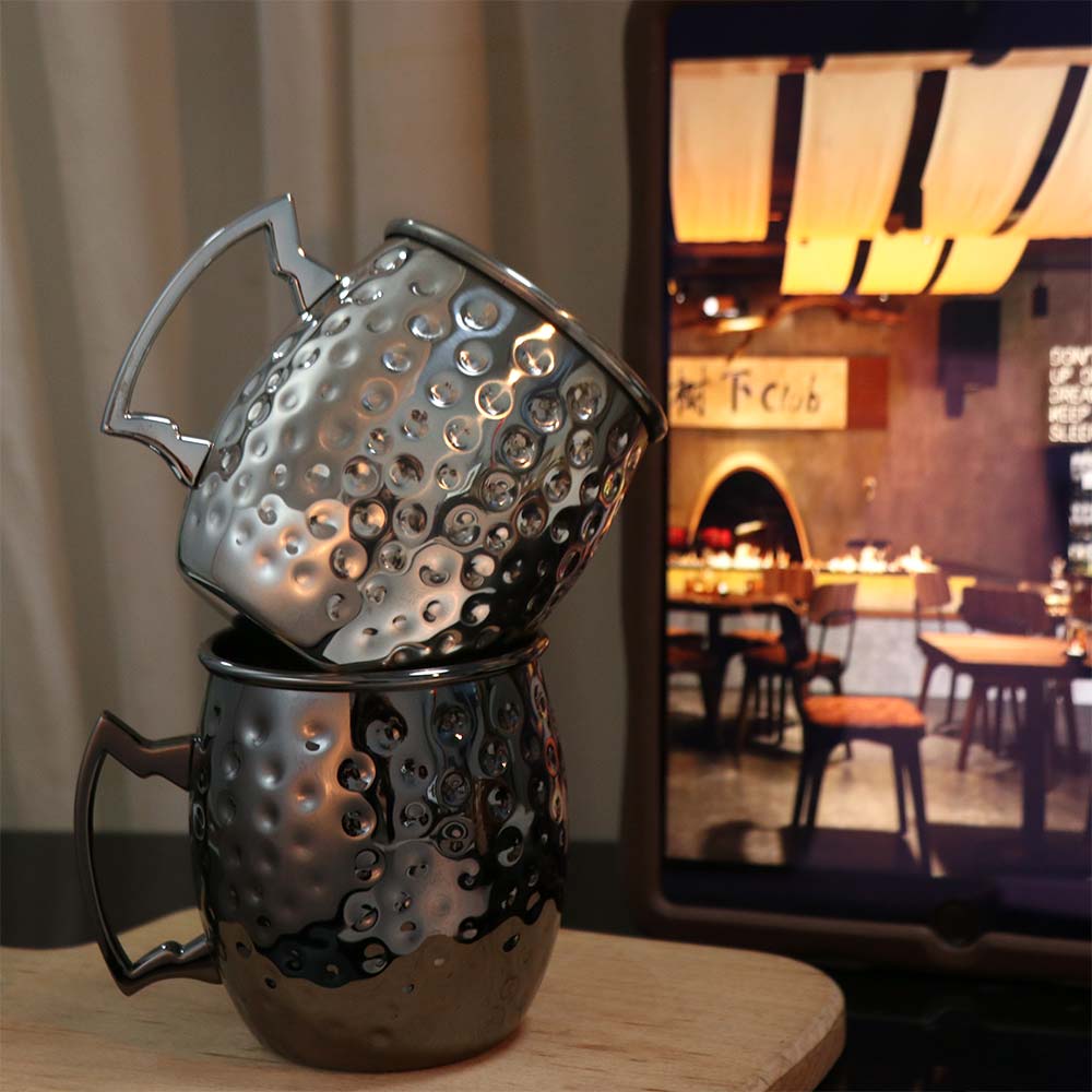 Russland Moskau Mule Becher Weinglas Bierbecher Partyzubehör Edelstahlbecher Bar