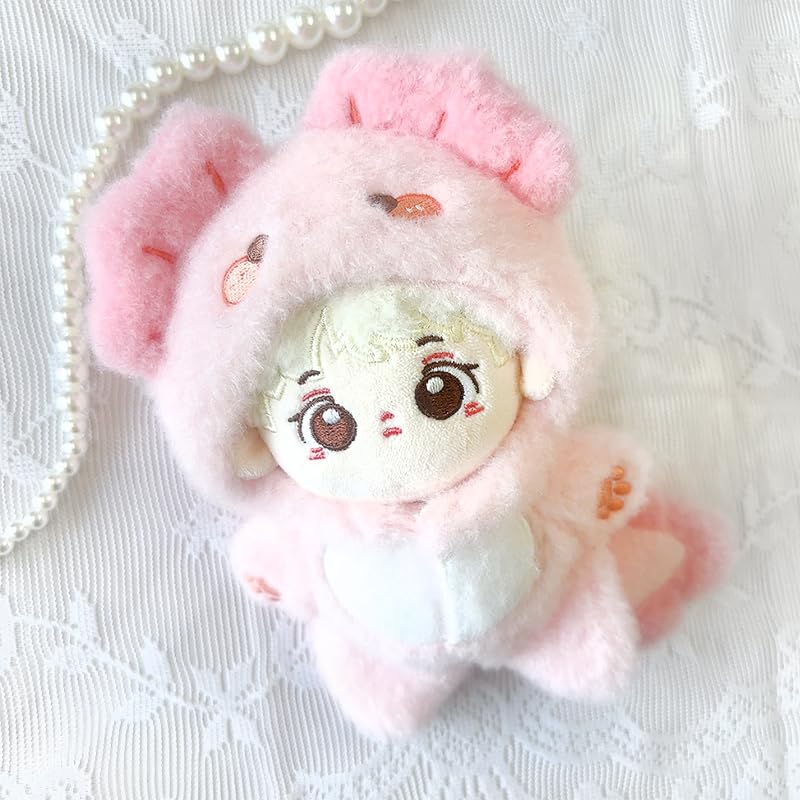 Fluffy Animal Kigurumi (10cm) Pink Plush Toy [Used]