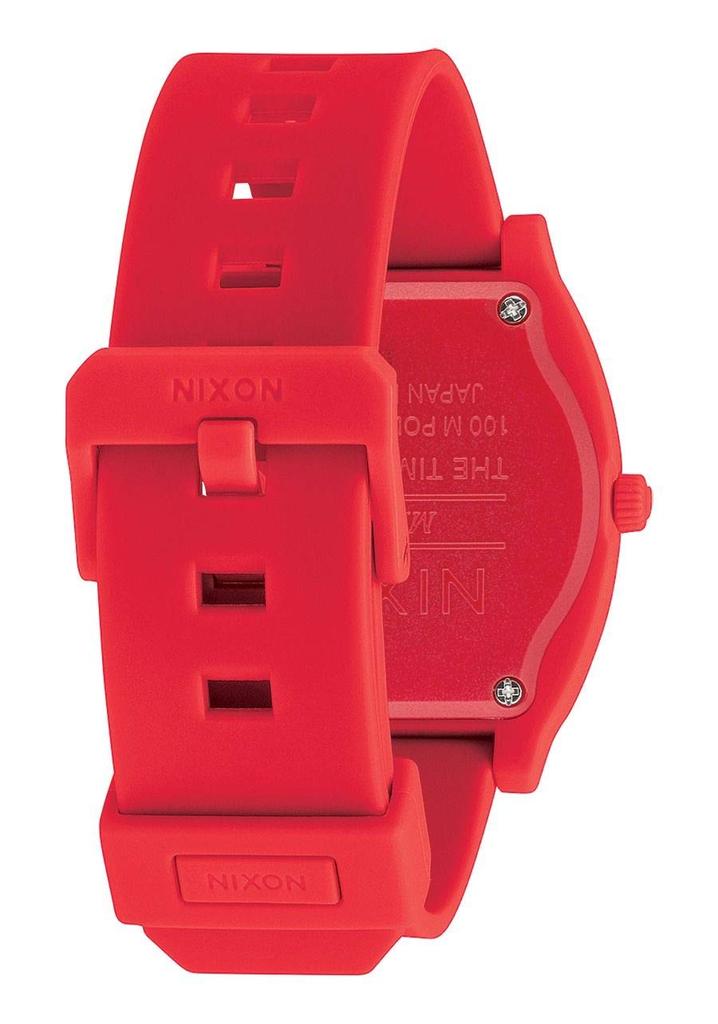 NIXON Uhr TIME TELLER P MATT A12483008 Time Teller P Matt [Nixon] CORP RED/WEISS NA12483008-00 [Artikel] A1248-3008 Corp Rot/Weiß